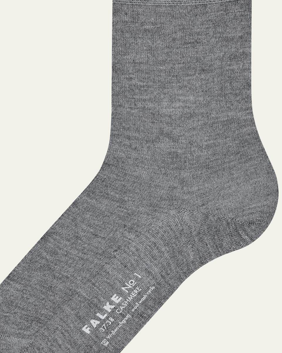 No 1 Cashmere Mid-Calf Socks